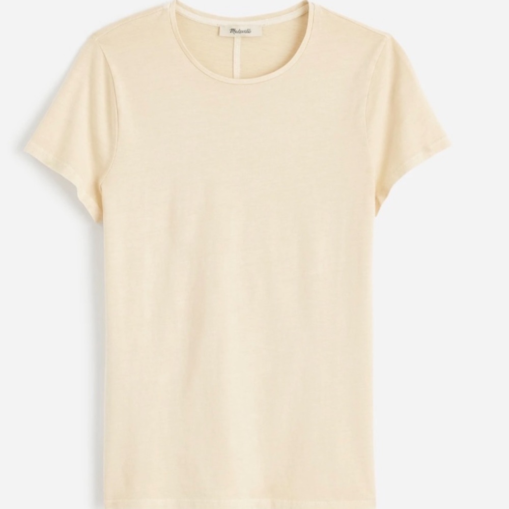 Essential Slim Tee in Lightweight Cotton NWT